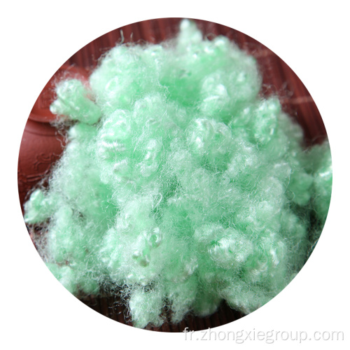 Green 15D * 51 mm HS Polyester STPEL Fibre